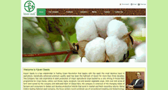 Desktop Screenshot of kaveriseeds.in